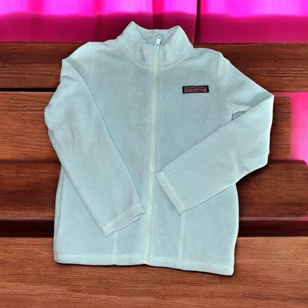 Girls Vineyard Vines Fleece Jacket (XS 5-6)